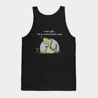 Trex Kids Shirt | Contortionist Shirt Trex Split Dinosaur Tank Top